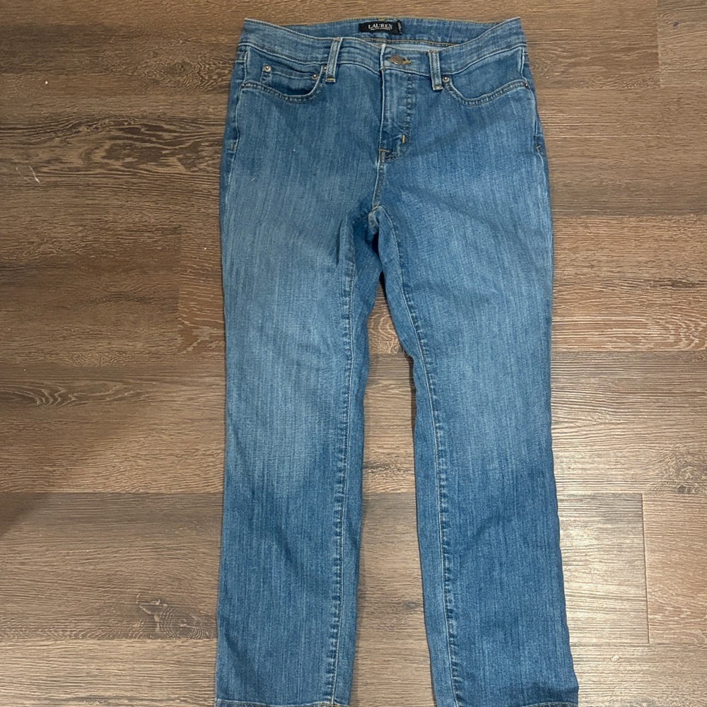 Ralph Lauren Blue Straight Leg Jeans